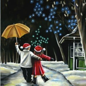 Dancing On Ice Christmas Card (Trade Pack of 4)