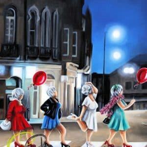 The Fab Four Fine Art Card (Trade Pack of 4)