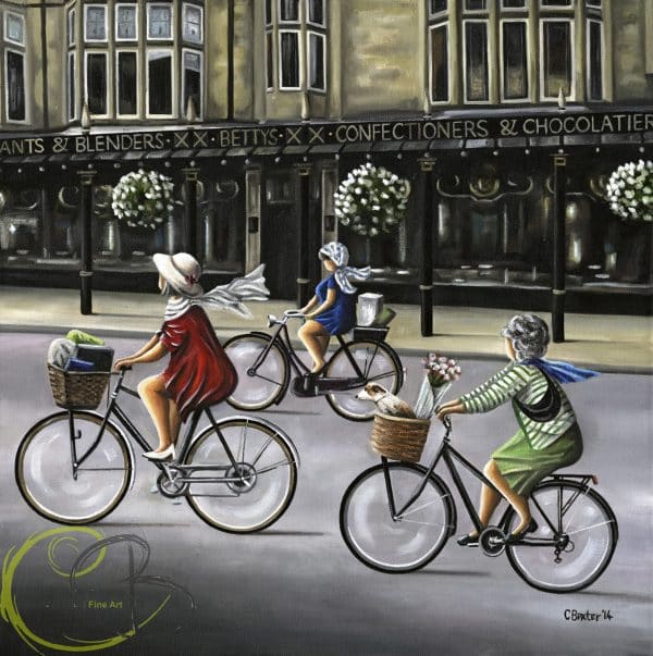 Tour de Harrogate Print Claire Baxter Fine Art